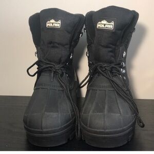 Polar Black Winter Boots men size 13